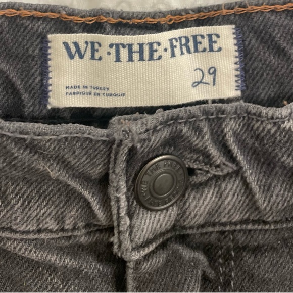 We The Free Tinsley Baggy High-Rise Jeans. Size 29. Celestial Black. - Picture 8 of 9
